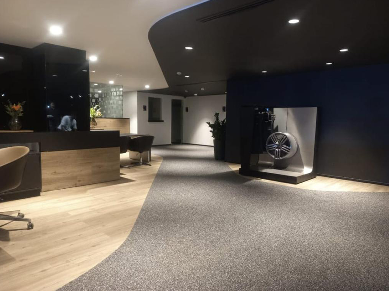 Industrial flooring application