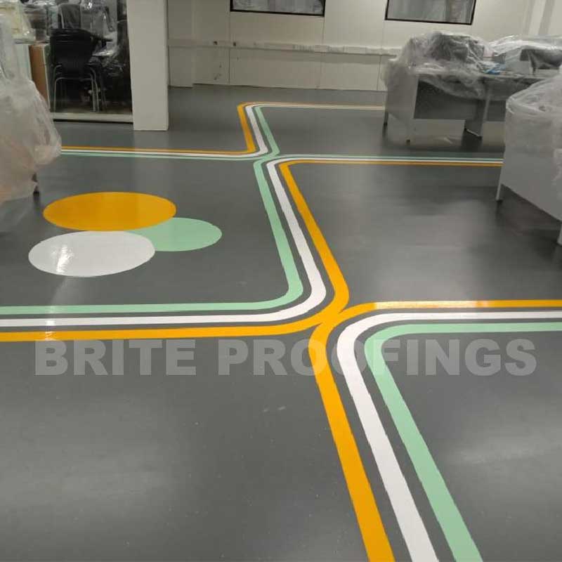 Industrial flooring application