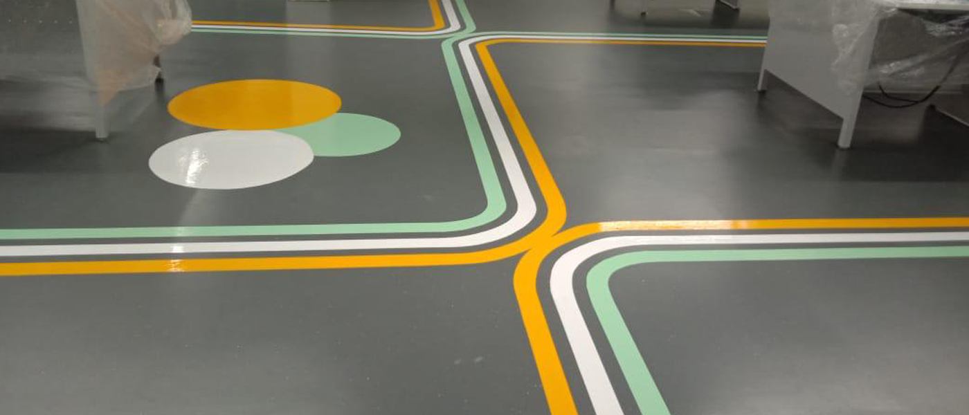 All Types of Industrial Floor Coating Solution application